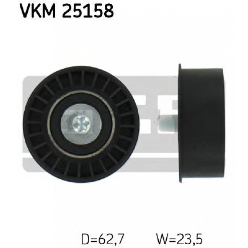 VKM 25158 SKF Ролик модуля натягувача ременя
